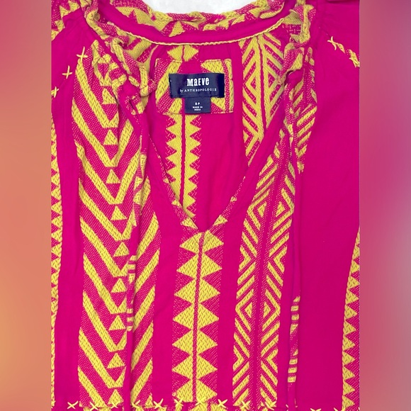 Ladies size small. Maeve by Anthropologie. Dominique tunic dress - Picture 3 of 6